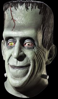 The Munsters TV Herman Frankenstein Halloween Mask Prop