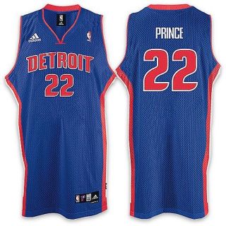 adidas Detroit Pistons Tayshaun Prince Swingman Jersey