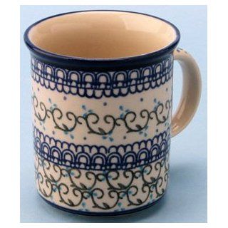 Polish Pottery 8 oz. Mug: Kitchen & Dining