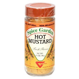 Spice Garden Hot Mustard Seed, 1.675 Ounce Jar (Pack of 8): 