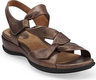 Clarks Womens Lucena Bronze Leather Sandals 60873