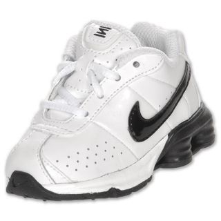 Nike Toddler Shox Classic Running Shoes White/Black