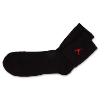 Jordan Mens Icon Sock Black/Red