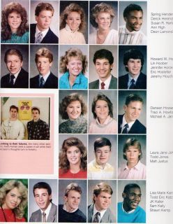 1988 Elkart in High School Yearbook Photographs Supersonics Thunder