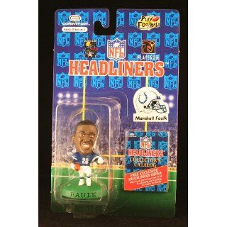 MARSHALL FAULK / INDIANAPOLIS COLTS * 3 INCH * 1996 NFL