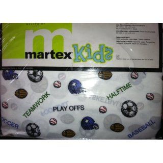 Martex Kids Sports ~ Soccer, Football, & Baseball ~ Twin