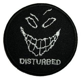 Disturbed Evil Grin / Smile Face Logo Iron on Patch