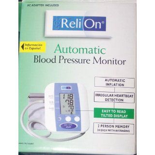 RELION RELI ON AUTOMATIC BLOOD PRESSURE MONITOR HEM 741