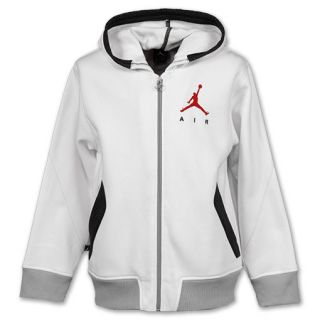 Air Jordan Remix Youth Hooded Jacket White/Black