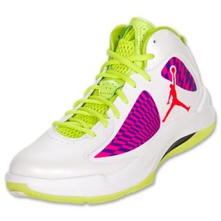 Jordan Aero Flight Mens Basketball Shoes White