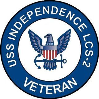 US Navy USS Independence LCS 2 Ship Veteran Decal Sticker 3.8