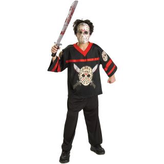  BRAND NEW, FRIDAY THE 13TH JASON VOORHEES HOCKEY JERSEY COSTUME