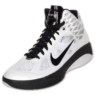 Nike Zoom Hyperfuse Mens Basketball Shoe White
