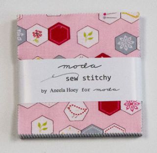  Sew Stitchy Moda Charm Pack Aneela Hoey Sewing Notions and More
