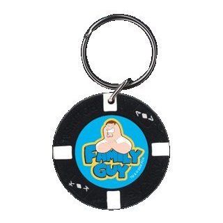 Family Guy Logo Poker Chip Keychain FK1925 Toys & Games