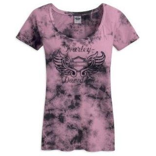 Harley Davidson® Womens Short Sleeve Pink Tee Shirt