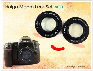 Camera Holga Macro Lens Set MLS1 for Canon Nikon L448