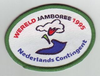  Scout Jamboree (held at The Netherlands) Holland Delegation Badge