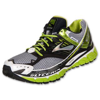 Mens Brooks Glycerin 10 Running Shoes Lime Green
