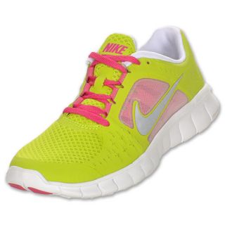 Girls Gradeschool Nike Free Run 3 Atomic Green