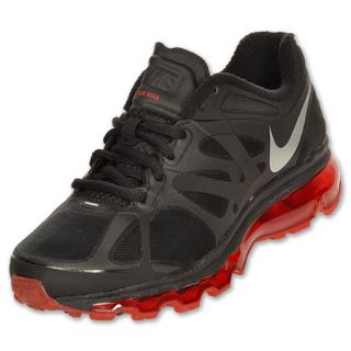 Nike Air Max 2012 Kids Running Shoes Black/Red