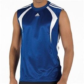 adidas basketball sleeveless top baggy fit embroidered branding with