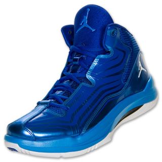 Mens Jordan Aero Mania Basketball Shoes Game Royal