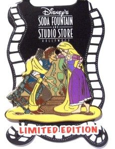 Tangled Rapunzel Flynn in Chair Disney Pin DSF Le 300 Grail