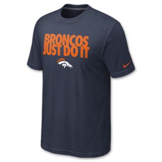Nike Denver Broncos Just Do It Mens NFL Tee Shirt