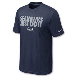 Nike Seatle Seahawks Just Do It Mens NFL Tee Shirt