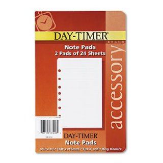 6 Pack Lined Note Pads for Organizer, 5 1/2 x 8 1/2, 48