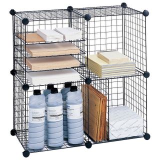 New Safco Model Wire Cubes Home Organization Box Storage Shelves