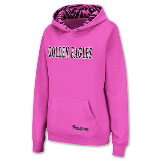 Marquette Golden Eagles NCAA Womens Hoodie Pink