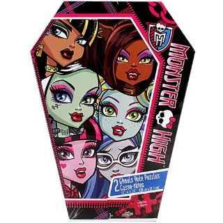  Monster High Ghouls Rule Puzzle Set [48 and 63 Pieces]: Toys & Games