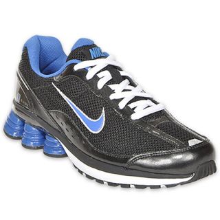 Nike Shox Turmoil Kids Running Shoe Black/Royal