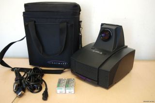 Lightware VP800 Plus LCD Home Theater Projector w/ extra lamps & Case
