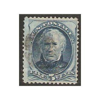 USA Postage Stamps 1875 Issue SC179 5c Blue Zachary