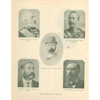 1892 Print Australian Governors Norman Onslow Kintore