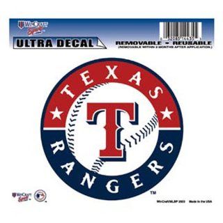 Texas Rangers Ultra decals 5 x 6   colored Everything