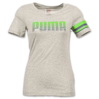 Puma Womens Tee Shirt Grey