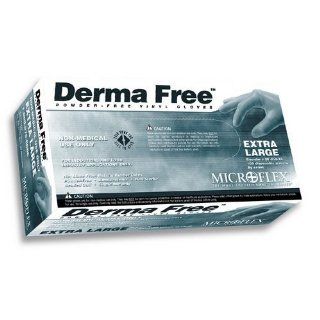 Derma Free® Powder Free Vinyl, Exam, X Small   100/Box is