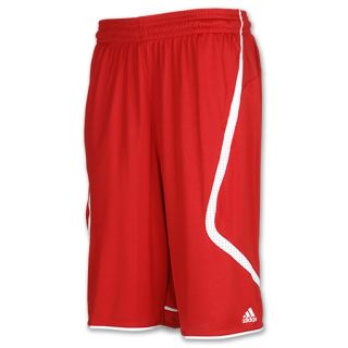adidas Shadow Mens Basketball Short Red/White