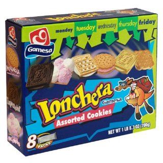 Gamesa Lonchera Assorted Cookies, 23.3 Ounce Boxes (Pack of 12
