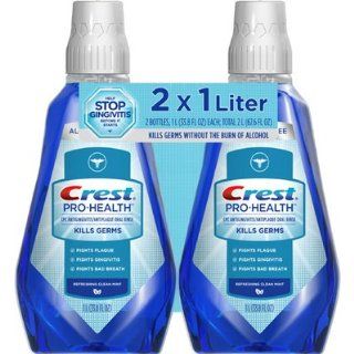 Crest Pro Health Refreshing Clean Mint Rinse   33.8 Fl. Oz