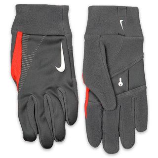 Nike Mens Thermal Running Glove Grey/Red/White