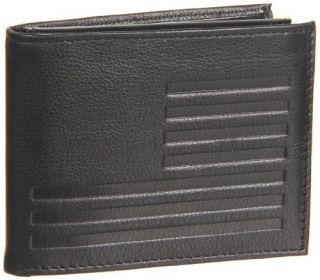 William Rast Slimfold Wallet with Passcase (Black