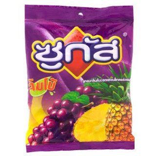 Sugus Jumbo Pineapple and Blackcurrant Flavoured Chews 300g. (100