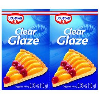 Dr. Oetker Clear Cake Glaze, 0.67 Ounce (Pack of 10) 