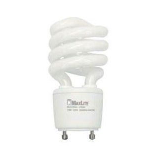 Maxlite MLS13GUWW GU24 CFL Plug in Light Bulb Twist and