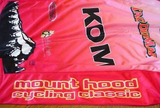 Champs Sys Long Sleeve Jersey MT Hood Cycling Classic Kom Jersey Size